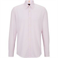 облекла,на,разпродажба,мъжки,ризи,boss,men's,rickert,oxford,shirt,classic,style,pas,pink,682