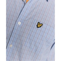 lyle,and,scott,lyle,check,ls,shirt,sn62,chalk,blue,w444