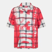 облекла,на,разпродажба,мъжки,ризи,diesel,diesel,nabil,camicia,sn99,racing,red