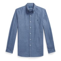 риза,с,дълъг,ръкав,мъжки,ризи,polo,ralph,lauren,men,s,long,sleeve,patterned,shirt,blue,hthr