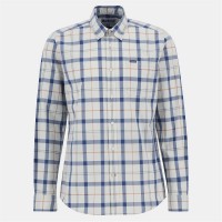 риза,с,дълъг,ръкав,облекла,на,разпродажба,мъжки,ризи,barbour,men's,rawley,long,sleeve,patterned,shirt,sea,haze,tn98
