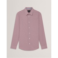мъжки,ризи,ted,baker,ted,ls,geo,shirt,sn61,white