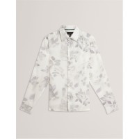 облекла,на,разпродажба,мъжки,ризи,ted,baker,ted,leaf,print,shirt,sn54,white