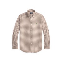 риза,с,дълъг,ръкав,облекла,на,разпродажба,мъжки,ризи,polo,ralph,lauren,men's,oxford,patterned,long,sleeve,shirt,fall,brown