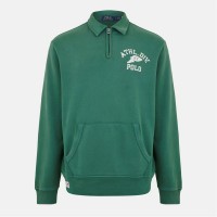 облекла,на,разпродажба,мъжки,ежедневни,облекла,мъжки,горнища,с,качулка,polo,ralph,lauren,men's,quarter,zip,fleece,pullover,washed,forest