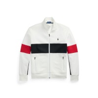поларено,горнище,с,цип,мъжки,горнища,с,качулка,polo,ralph,lauren,men,s,full,zip,soft,fabric,fleece,ceramic,white