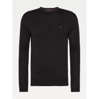 пуловер,мъжки,пуловери,tommy,hilfiger,crew,neck,jumper,black,032