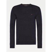 пуловер,мъжки,пуловери,tommy,hilfiger,crew,neck,jumper,desert,sky,dw5