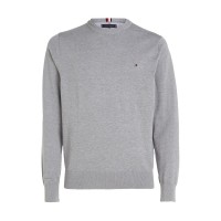 пуловер,мъжки,пуловери,tommy,hilfiger,crew,neck,jumper,medium,grey,p91
