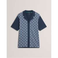 фланелка,мъжки,ризи,ted,baker,ted,ls,jersey,shirt,sn54,navy