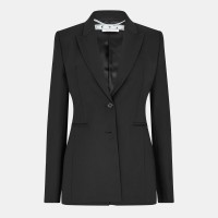 дамско,яке,off,white,women,s,structured,suit,jacket,black,white