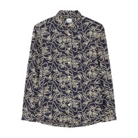 облекла,на,разпродажба,мъжки,ризи,ps,paul,smith,ps,flower,ls,shirt,sn61,blue,49