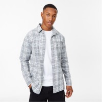 мъжки,ризи,jack,wills,check,flannel,shirt,grey
