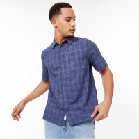 риза,с,къс,ръкав,мъжки,ризи,jack,wills,short,sleeve,check,shirt,indigo