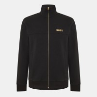 суичър,мъжки,горнища,с,качулка,boss,men,s,skaz,full,zip,hoodie,black