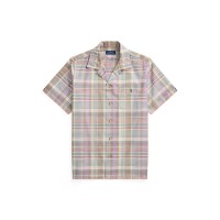 облекла,на,разпродажба,мъжки,ризи,polo,ralph,lauren,men's,plaid,short,sleeve,patterned,shirt,khaki,green