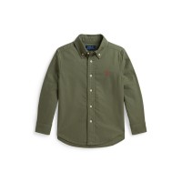 риза,polo,ralph,lauren,kids,long,sleeve,plain,shirt,cargo,green