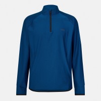 мъжки,горнища,с,качулка,boss,men,s,active,1,4,zip,fleece,open,blue