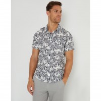 threadbare,men,s,dormy,short,sleeve,patterned,shirt,ecru