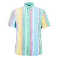 риза,с,къс,ръкав,облекла,на,разпродажба,мъжки,ризи,polo,ralph,lauren,fun,short,sleeve,shirt,green,yellow