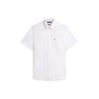 риза,мъжки,ризи,tommy,hilfiger,men,s,short,sleeve,plain,shirt,white