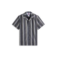 риза,с,къс,ръкав,мъжки,ризи,tommy,jeans,men,s,patterned,short,sleeve,shirt,black,aop