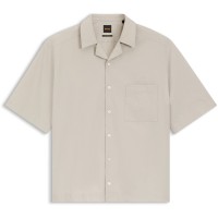 риза,с,къс,ръкав,облекла,на,разпродажба,мъжки,ризи,boss,men's,short,sleeve,shirt,light,grey,070