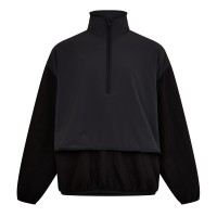 облекла,на,разпродажба,мъжки,ежедневни,облекла,мъжки,горнища,с,качулка,fear,of,god,essentials,men's,1,4,zip,fleece,black