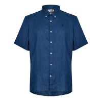 риза,с,къс,ръкав,облекла,на,разпродажба,мъжки,ризи,timberland,timberland,mill,brook,linen,short,sleeve,shirt,dark,denim