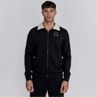 siksilk,crest,tracksuit,top,mens,black