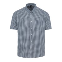 мъжка,риза,с,къс,ръкав,fabric,short,sleeve,poplin,shirt,mens,nvy,gingham
