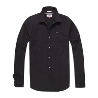мъжки,ризи,tommy,jeans,stretch,shirt,black