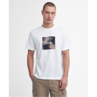 тениска,мъжки,тениски,barbour,international,block,t,shirt,white,wh11