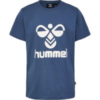 юношеска,тениска,детски,тениски,детски,облекла,hummel,tres,short,sleeve,t,shirt,juniors,navy