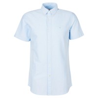 риза,с,къс,ръкав,мъжки,ризи,barbour,oxford,short,sleeve,tailored,shirt,sky,bl32
