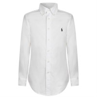 риза,с,дълъг,ръкав,детски,облекла,polo,ralph,lauren,boy's,long,sleeve,oxford,shirt,white