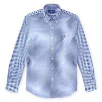 облекла,на,разпродажба,мъжки,ризи,polo,ralph,lauren,oxford,check,shirt,royal,white
