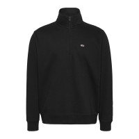 мъжки,горнища,с,качулка,tommy,jeans,men,s,flag,1,4,zip,fleece,black,bds