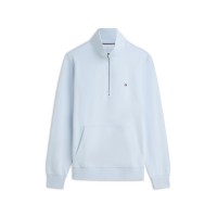 мъжки,горнища,с,качулка,tommy,hilfiger,men,s,quarter,zip,fleece,breezy,blue