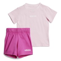 бебешки,комплект,разпродажба,adidas,бебешки,облекла,детски,облекла,adidas,essentials,tee,set,babies,pink,white