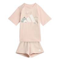 пижама,бебешки,облекла,adidas,kids,pyjama,set,blush,pink,whit