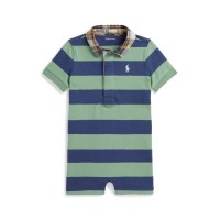пижама,polo,ralph,lauren,kids,shortall,onesie,mint,royal