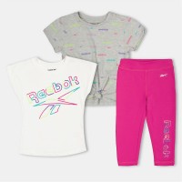 комплект,разпродажба,reebok,бебешки,облекла,детски,облекла,reebok,3pcs,set,bb99,fuchsia,purple