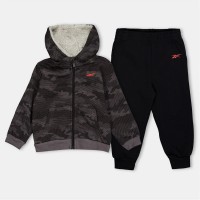 комплект,разпродажба,reebok,бебешки,облекла,детски,облекла,reebok,hoodie,set,bb99,black