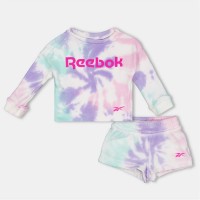 комплект,разпродажба,reebok,бебешки,облекла,детски,облекла,reebok,tie,dye,set,bb99,orchid,bloom