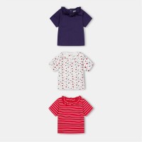 бебешки,облекла,детски,тениски,детски,облекла,lilly,and,sid,&amp;,sid,multicoloured,ditsy,floral,stripe,and,plain,bodysuit,3,pack,gift,set,multi