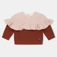 суичър,детски,облекла,carrement,beau,hoodie,bb99,brown,pink