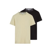 юношеска,тениска,детски,облекла,calvin,klein,jeans,2,pack,logo,t,shirts,juniors,haze,blk,0h8