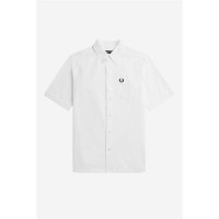 риза,с,къс,ръкав,облекла,на,разпродажба,мъжки,ризи,fred,perry,short,sleeve,oxford,shirt,white,100