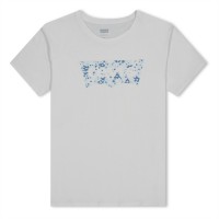юношеска,тениска,детски,облекла,levis,daisy,t,shirt,juniors,white,w5i